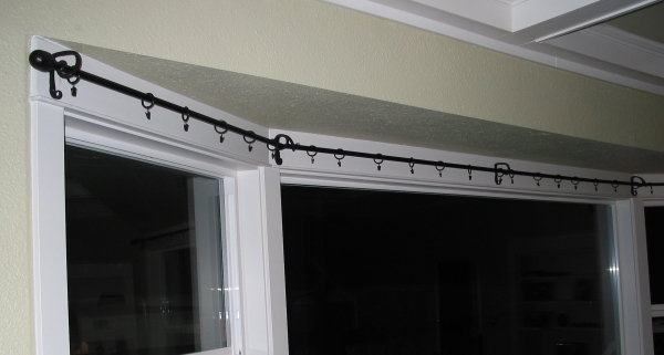 Charcoal And White Curtains Designer Curtain Rods